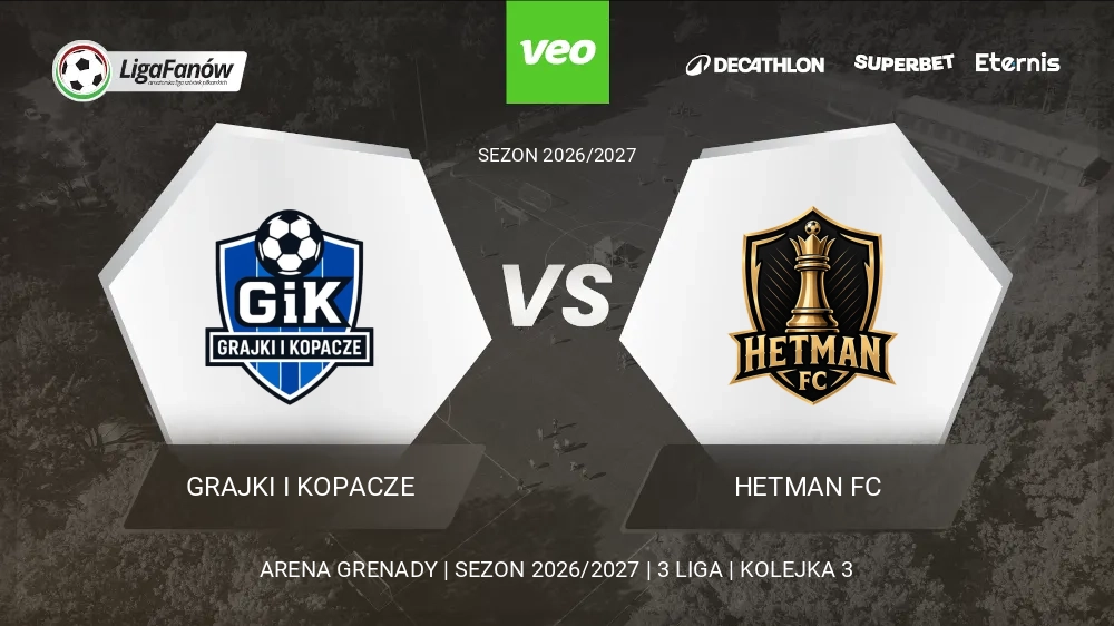 Grajki i Kopacze - Hetman FC (Jesień 2026) 