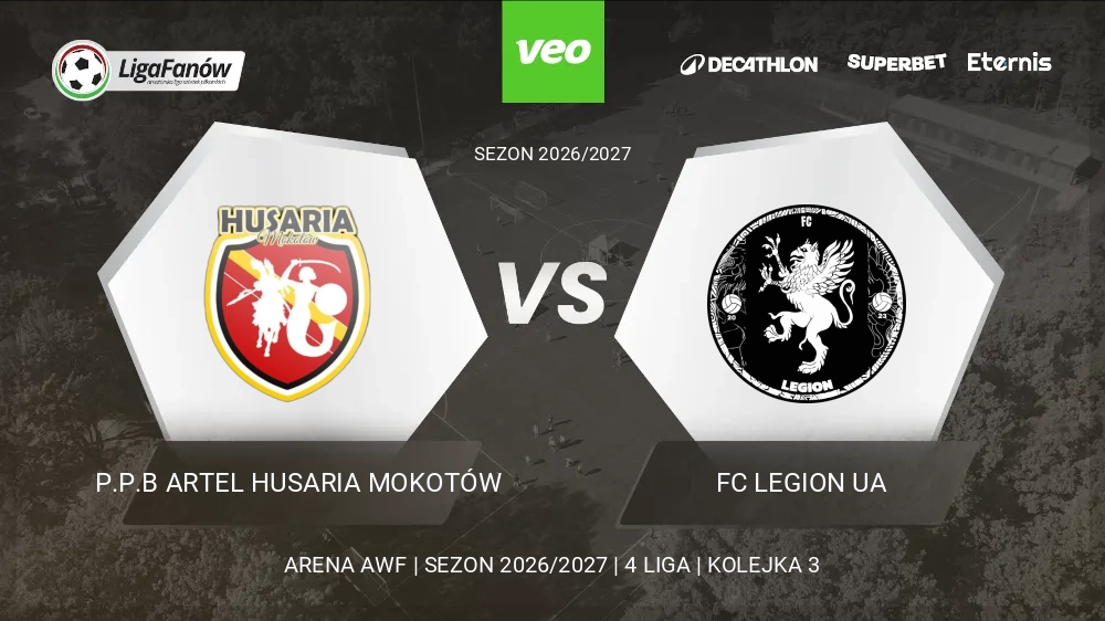 P.P.B Artel Husaria Mokotów - FC Legion UA (Jesień 2026) 