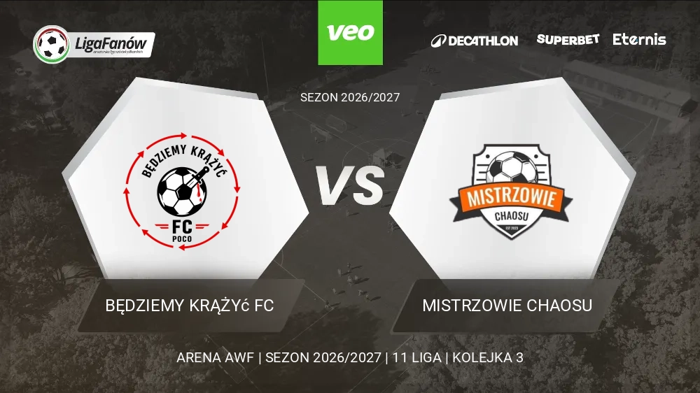 Będziemy krążyć FC - Mistrzowie Chaosu (Jesień 2026) 