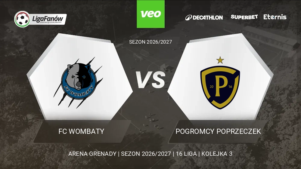 FC Wombaty - Pogromcy Poprzeczek (Jesień 2026) 