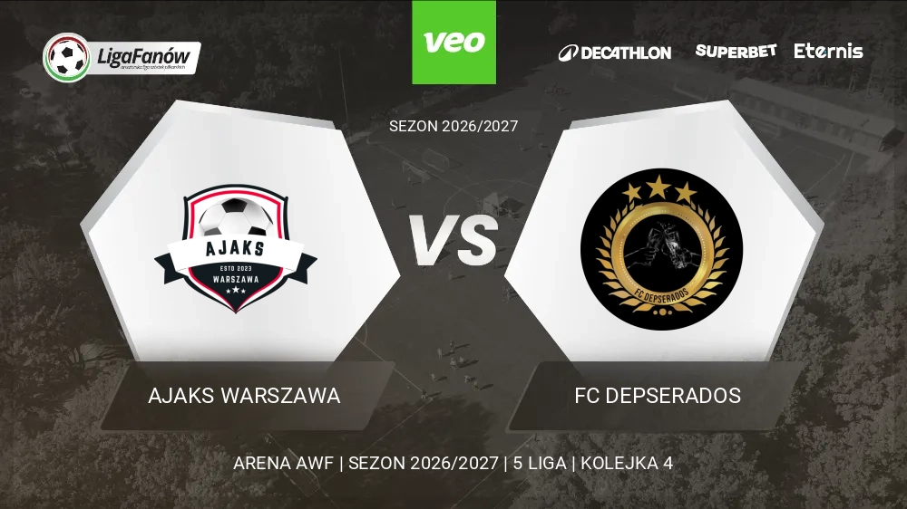 Ajaks Warszawa - FC Depserados (Jesień 2026) 