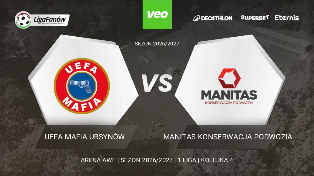 UEFA Mafia Ursynów - Manitas Konserwacja Podwozia (Jesień 2026) 