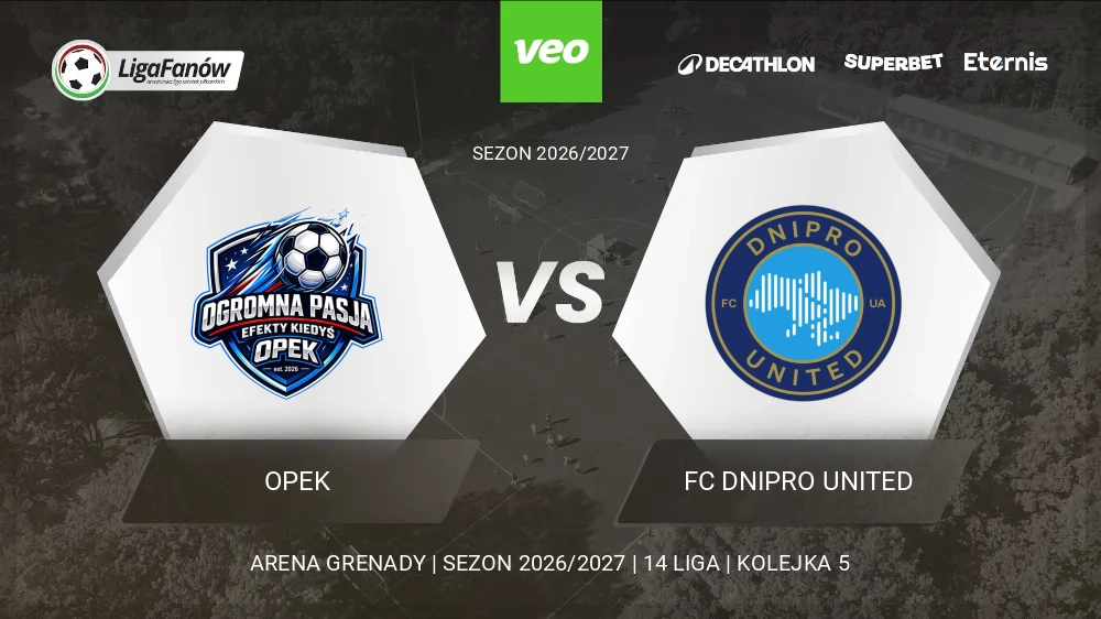 OPEK - FC Dnipro United (Jesień 2026) 