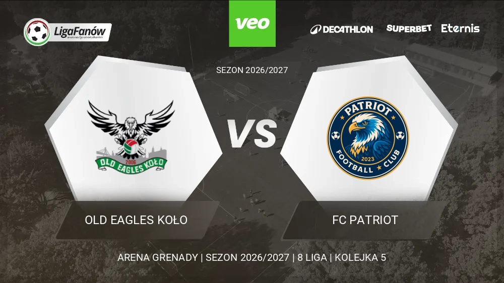 Old Eagles Koło - FC Patriot (Jesień 2026) 