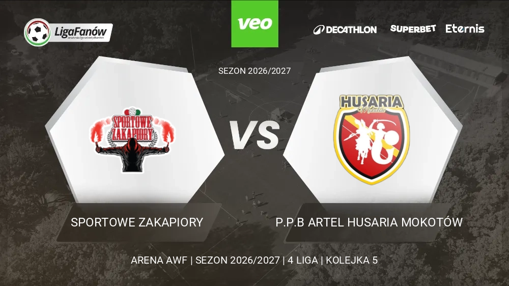 Sportowe Zakapiory - P.P.B Artel Husaria Mokotów (Jesień 2026) 
