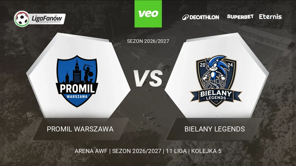 Promil Warszawa - Bielany Legends (Jesień 2026) 