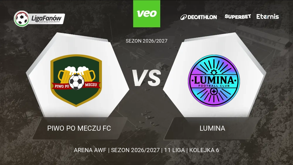Piwo Po Meczu FC - Lumina (Jesień 2026) 